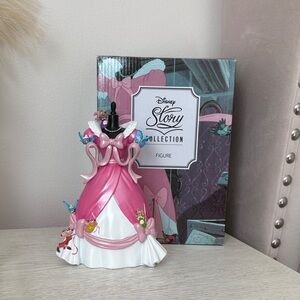 Disney Store Story Collection Cinderella 70th Pink Dress Figure